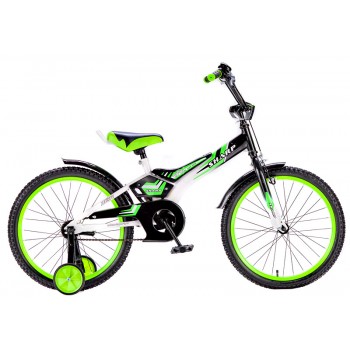 Велосипед Black Aqua Sharp (Резкий) 20"; 1s 2017 KG2010 зеленый	