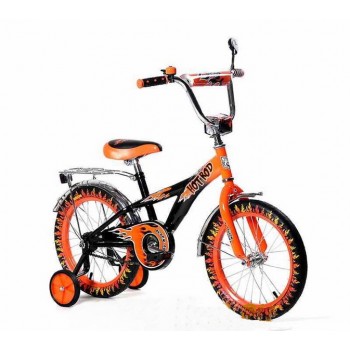 Велосипед 18" Black Aqua Hot-Rod (Лихач) 1s 2017 KG1806 оранжев, цв.покрыш