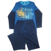 Комплект для мальчика (джемпер+брюки). Синий