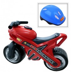 Каталка-мотоцикл "MX" со шлемом