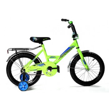 Велосипед 18" Мультяшка XB1801 зелёный