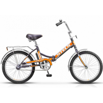 Велосипед Stels Pilot-310. 20" (13" Чёрный/оранжевый) арт.Z011		